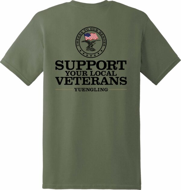 Bomber Olive Tee - Image 2
