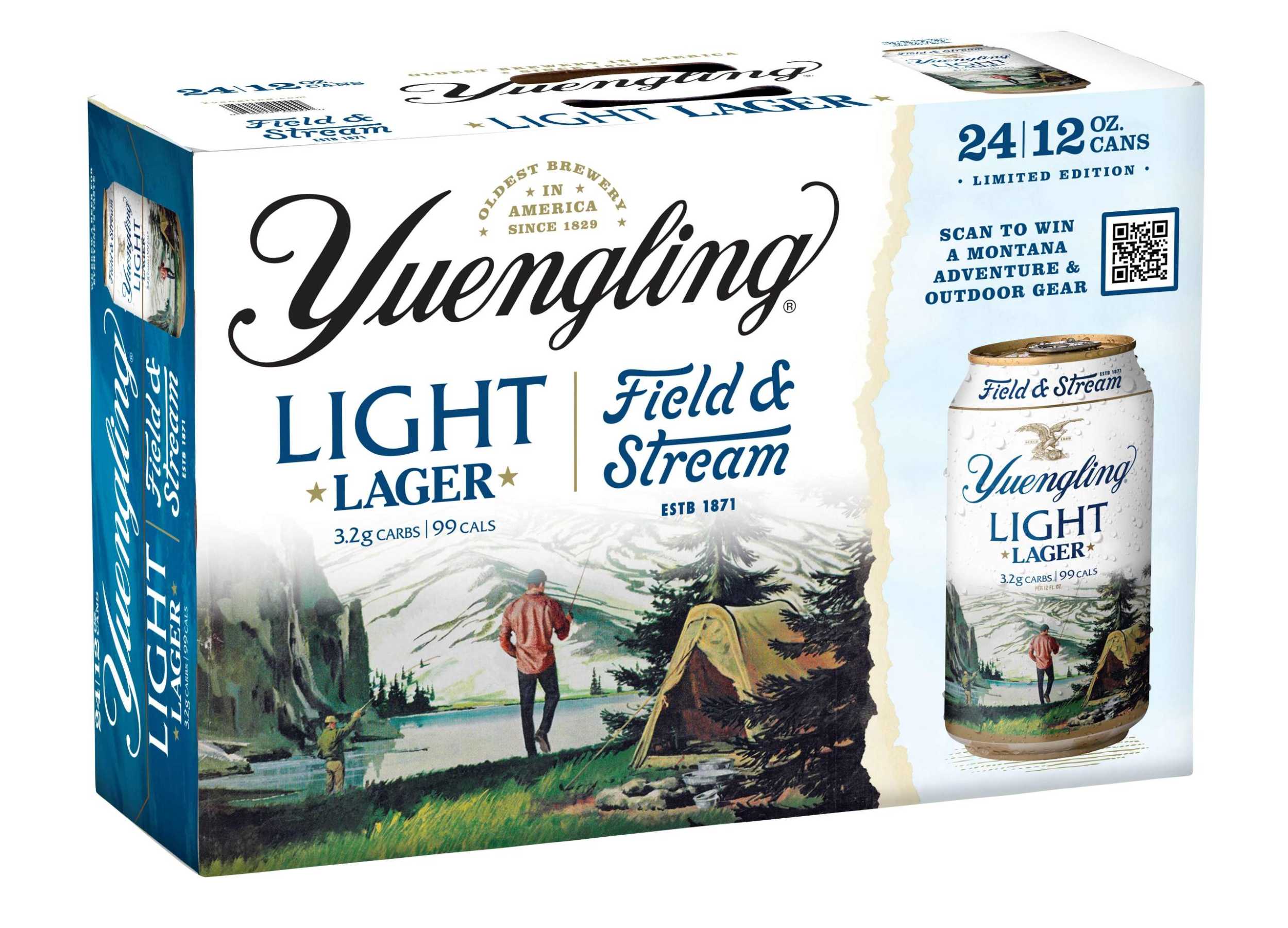 Yuengling Light Lager Expands Partnership with Field & Stream Through 2026 New Limited-Edition Packaging