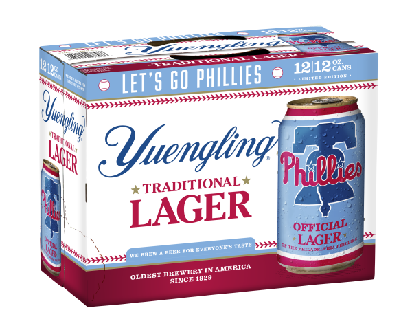 Yuengling Unveils New Phillies Powder Blue Lager Cans, Celebrates Ongoing Partnership with Aaron Nola