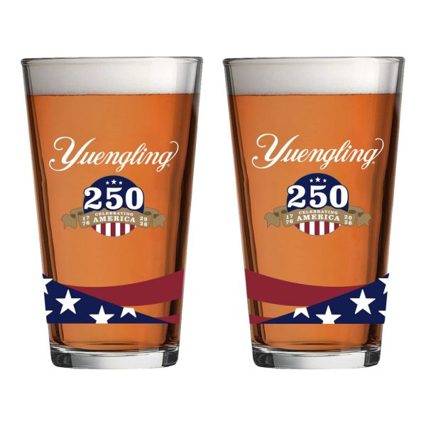 S&S 250th 16oz Glass