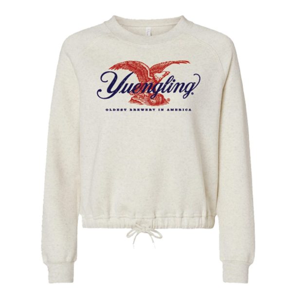 Ladies Cropped Crewneck